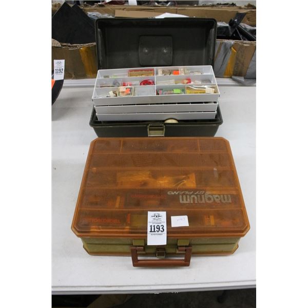 Tackle Boxes  2  w/Tackle