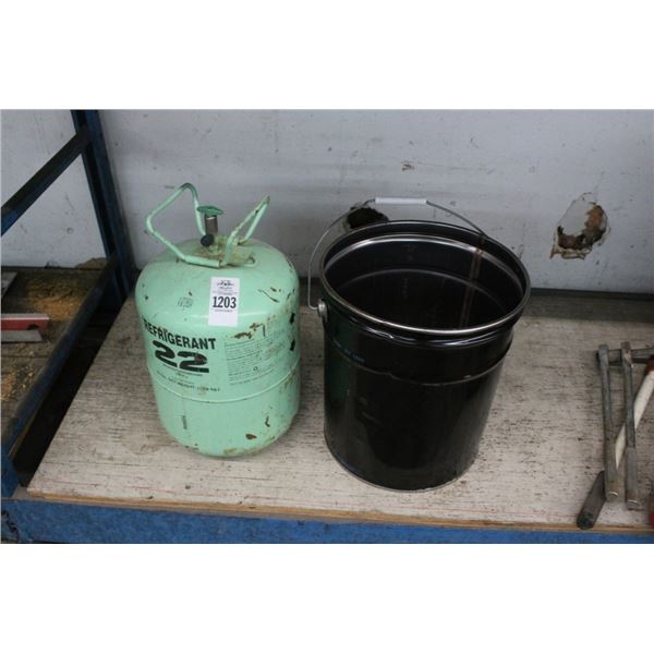 Ref  22  Recovery Tank w/Bucket