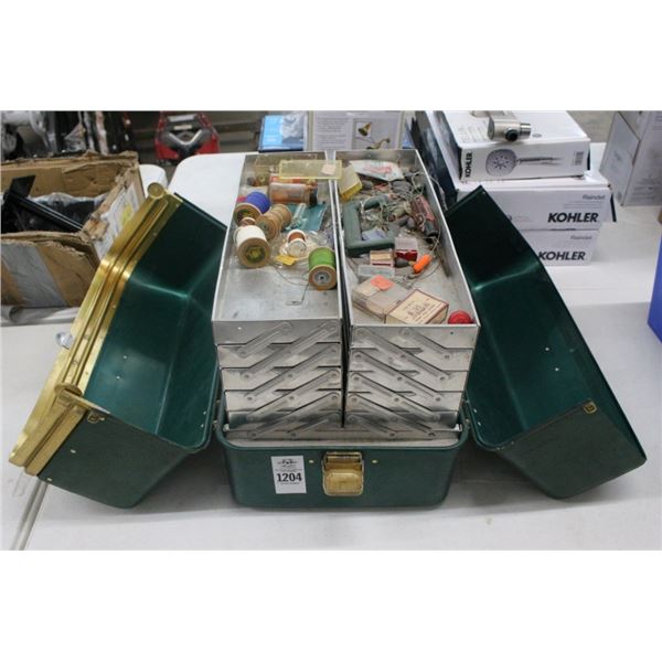Large Tackle Box w/Tackle and Fishing Supplies