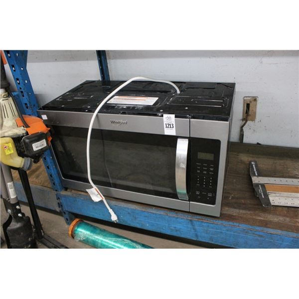 Whirlpool  SS  Under Cabinet Mount   M/W  Oven