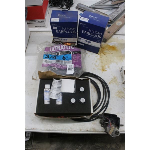Ear Plugs, Liquid Tight Conduit,  Test Kit
