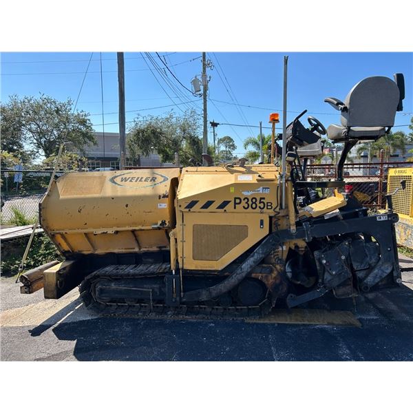 2017  Weller  P3858  9 Ton Cap Asphalt Paving Machine