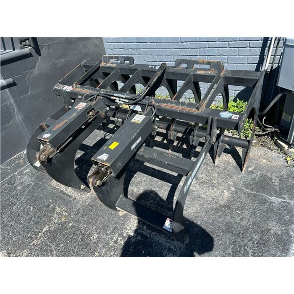 Blue Diamond  10660 Hydraulic Grapple Attachment 66"  For Tractor or Skid Loader