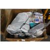 Image 2 : Box Asst. Home Goods, Sheets, Bed Rails, More
