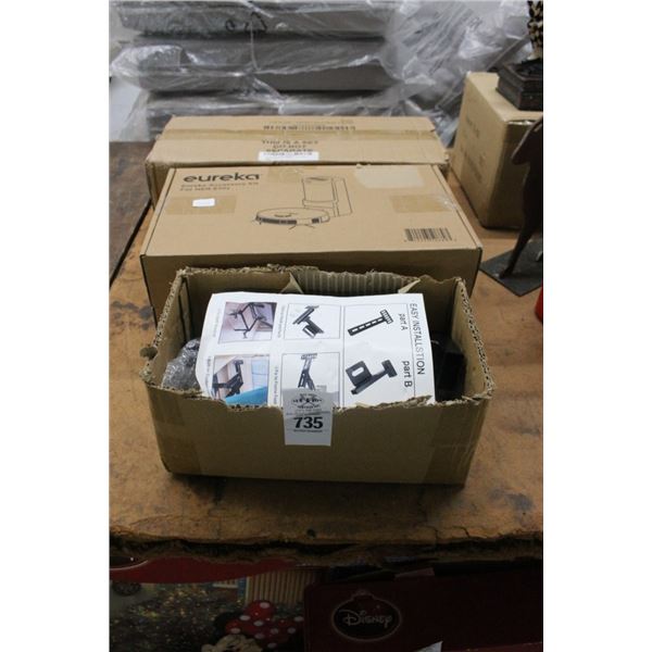 Eureka Vacuum Accessories, Mounting Bracket, Thermal Labels