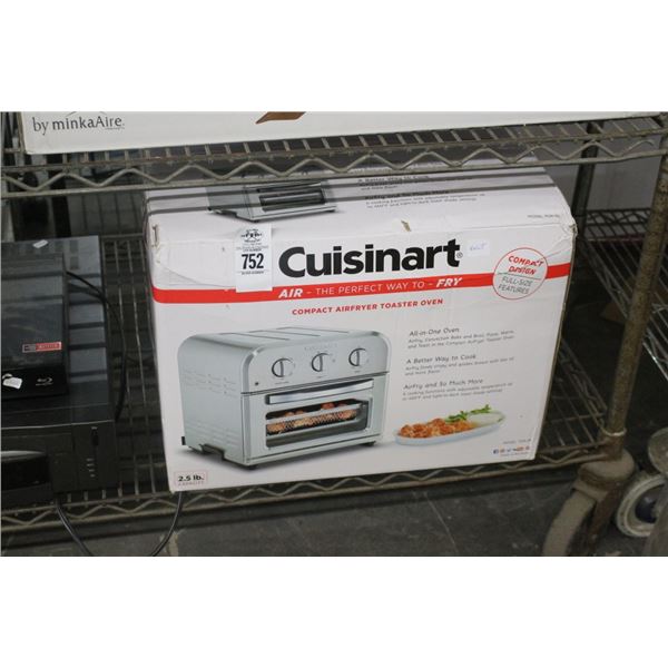 Cuisinart Air Fryer Toaster Oven in Box