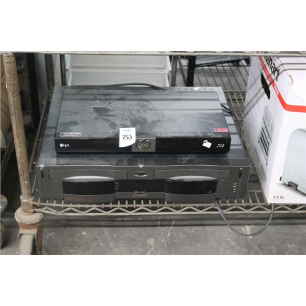 LG  Blue Ray Player, Montage VHS Player