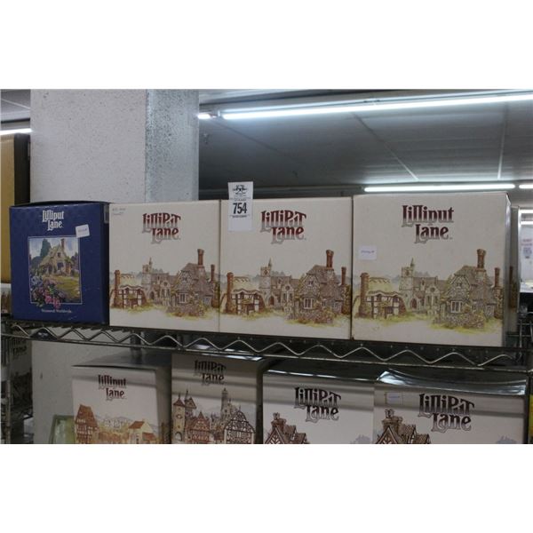 8-Lilliput Lane Large Collector Houses - 8 X $