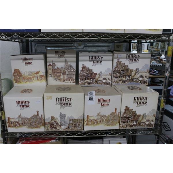 12-Lilliput Lane Large Collector House in Box - 12 X $