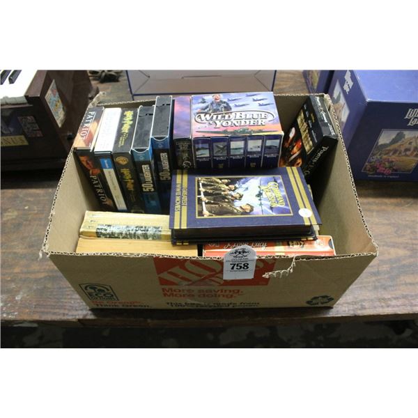 VHS Tapes, Books