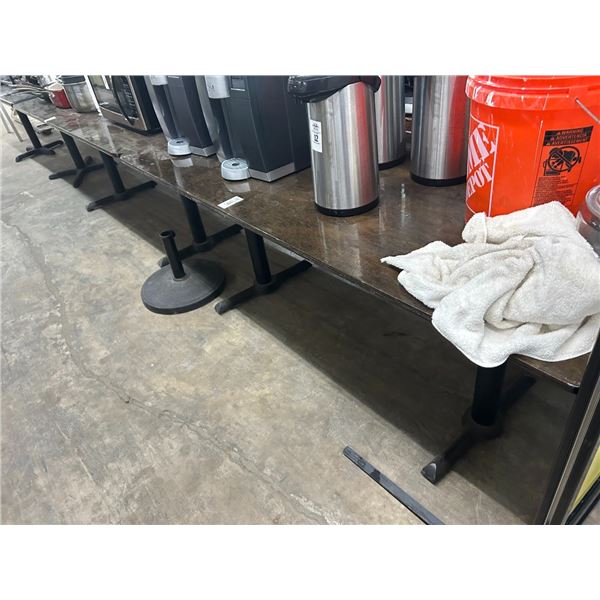 Double Pedestal 6 Top Dining Tables - 2