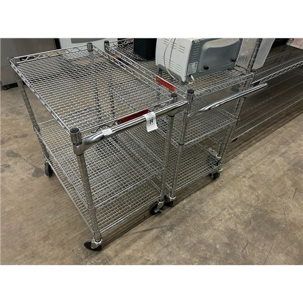 Metro Short 3 Tier Carts - 2