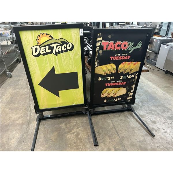 Flex Pedestal Sidewalk Signs - 2