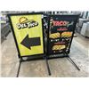Image 1 : Flex Pedestal Sidewalk Signs - 2