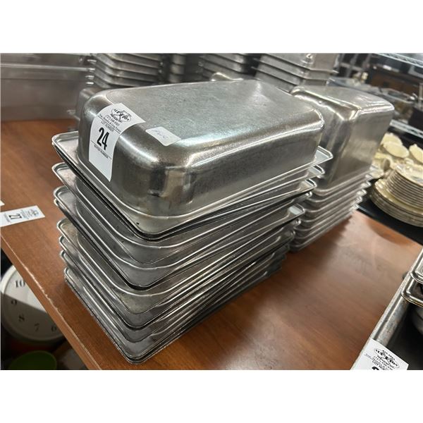 21-Third by  4"/6"  Insert Pans - 21 X $