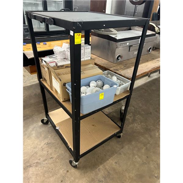 AV  3 Shelf Cart