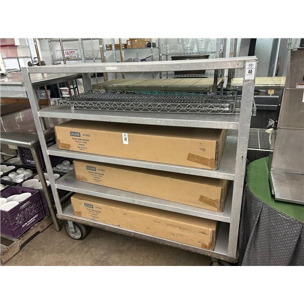 Alum  5'   5 Tier Cart