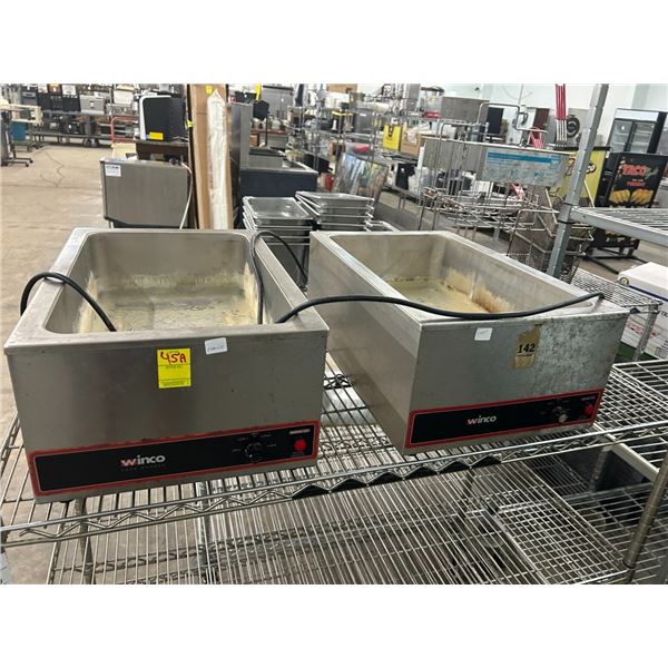 Winco Food Warmers - Pair