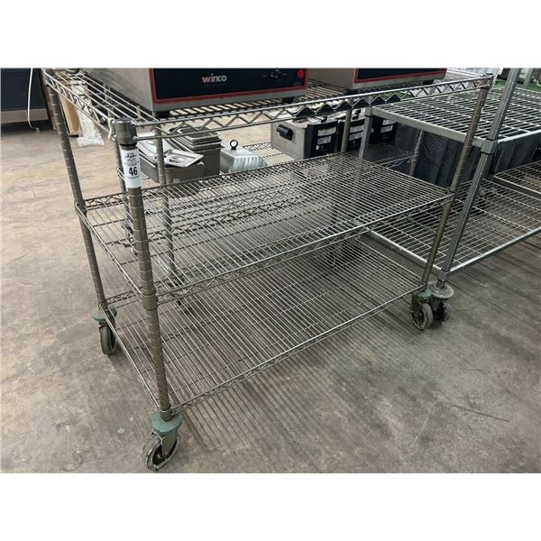 Metro  4'  3 Tier Cart