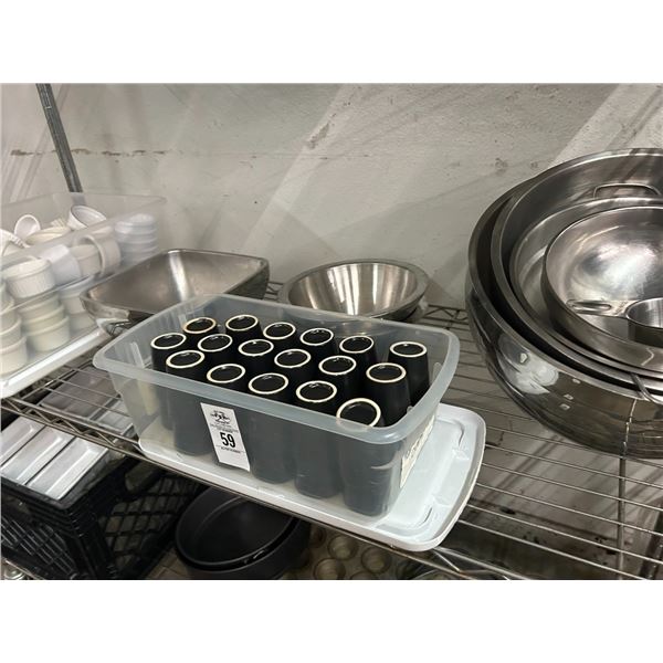 Shot Glasses, Ramekins, Mixing Bowls, Insulated Bowls