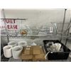 Image 2 : Asst. Glass Bowls, Plexi Merchandiser - 2 Shelves