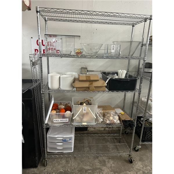 Metro  5 Shelf Cart