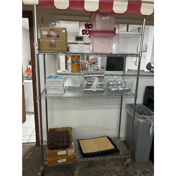Metro 3 Shelf Cart
