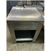 Image 1 : Seco SS  Roling Cashier Station w/Drawer, Cord Cut Out, Cabinet Storage
