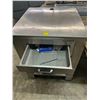 Image 2 : Seco SS  Roling Cashier Station w/Drawer, Cord Cut Out, Cabinet Storage
