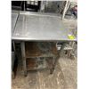 Image 1 : SS  18"  X  18"  Table w/Lip/Undershelf