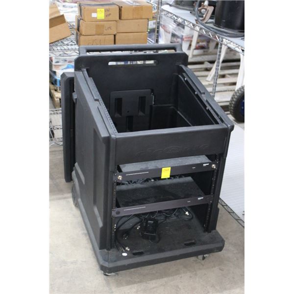 Gig Rig  SKB  Cart w/UHF Antenna, Power Distribute Stations by Sure UA844