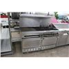 Image 2 : Sure Fire Gas  5'  6 Burner Range/Flat Grill/Double Oven
