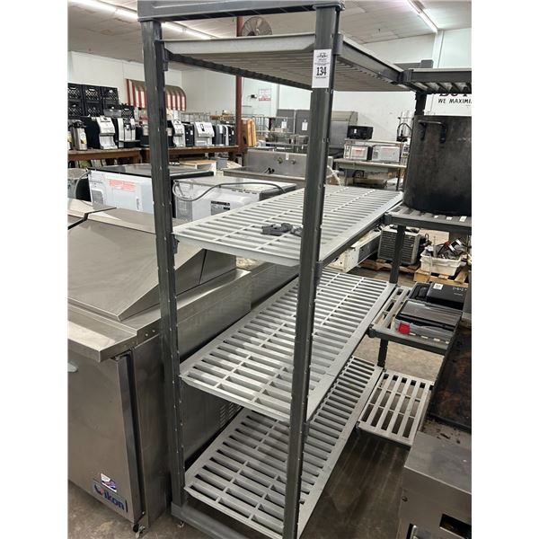 Cambro L Shaped 3 Shelf Storage Rack