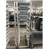 Image 1 : Alum Tray Cart w/4 Bus Pans