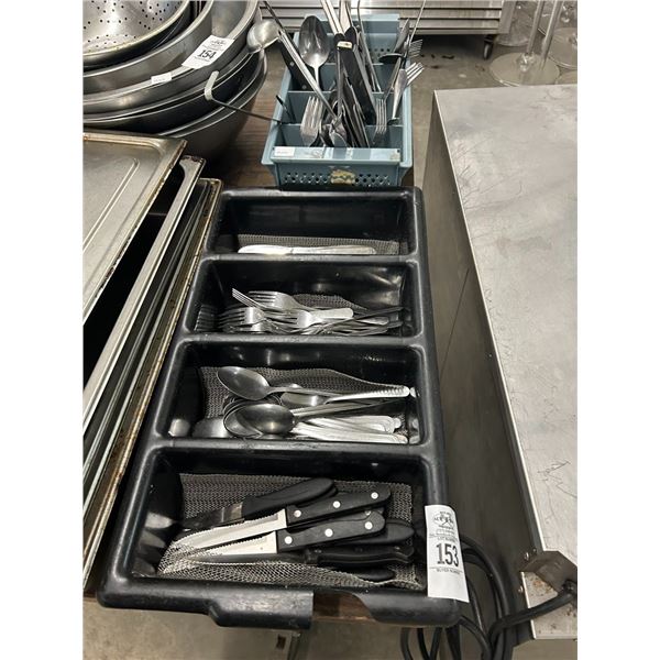 Utensils Bins 2  w/Asst. Dining Utensils