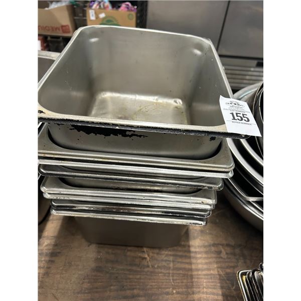 8-Half By 2"  Insert Pans - 8 X $