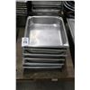 Image 1 : 8- Half By  2"  Insert Pans - 8 X $