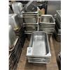 Image 1 : 23- Third By  4"/6"  Insert Pans - 23 X $