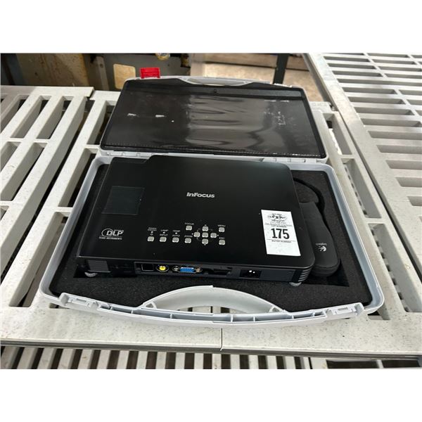 Unforce Infocus Projector In Case  DLP