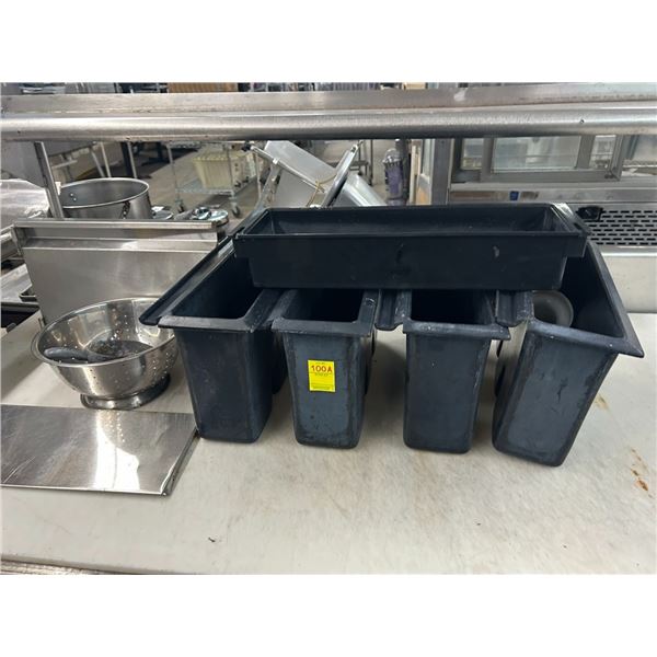 Plastic Bin Storage, Colander, SS Parts