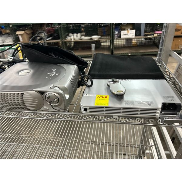 Casio DLP  Projector, Dell 2100 MP Projector, Cables, Remote