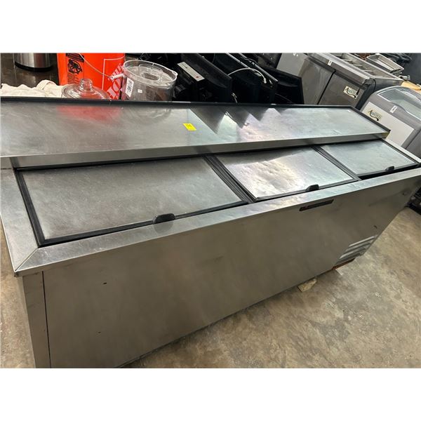 True SS  5'  Slide Top Ref Bottle Back - Some Rust