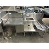 Image 1 : Glass Tender  5'  Work Station, Hand Sink, Bottle Stand, Table, Drainboard