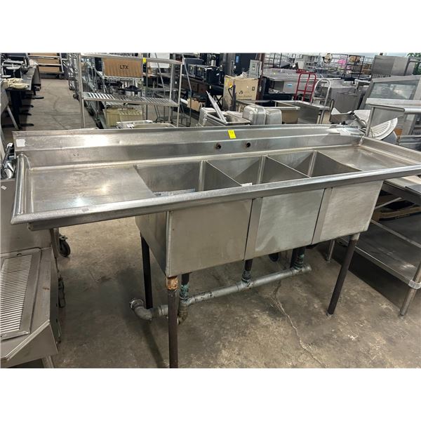 SS  3 Comp  8'  Sink