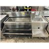 Image 1 : Glass Tender  5' Work Station, Ice Bin, Hand Sink, Speed Rail