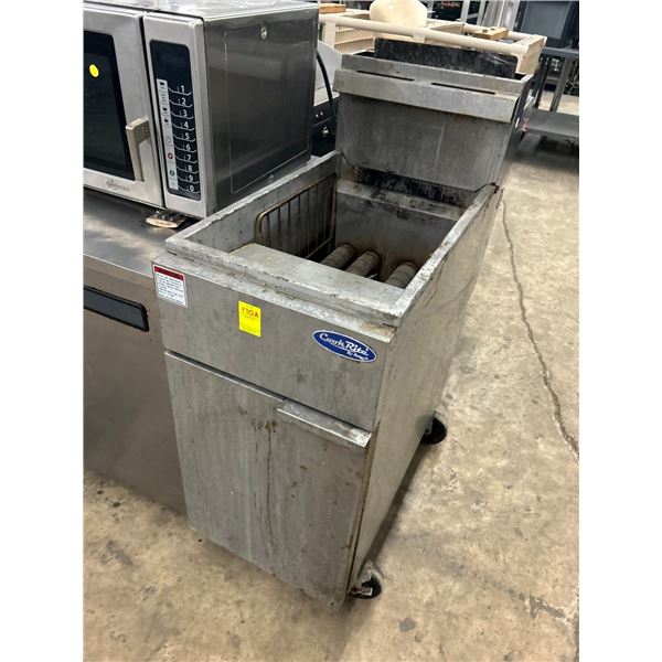Cook Rite Gas Rolling Deep Fryer