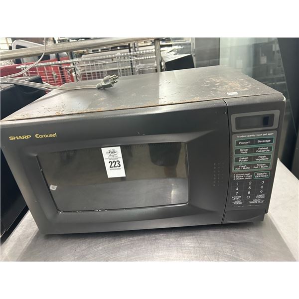 Sharp Black  M/W  Oven