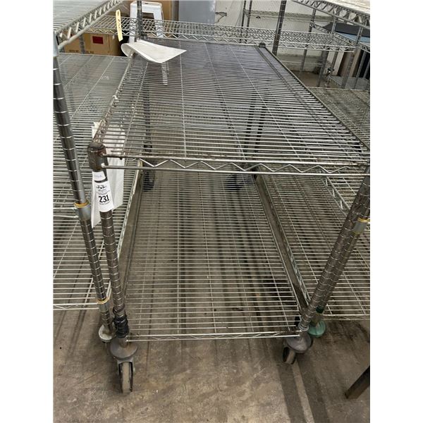 Metro Short 2 Shelf Cart