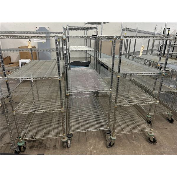 3-Metro  5'  43 Shelf Cart - 3 X $