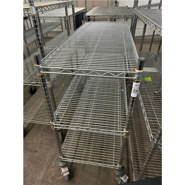 2-Metro 3 Shelf Carts - 2 X $